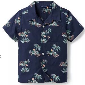 NWT Janie & Jack Island Palm Tree Shirt